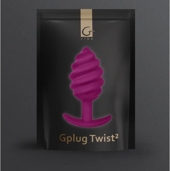 G-Vibe GPLUG TWIST 2 PURPURA ANĀLAIS SPRIEĶIS