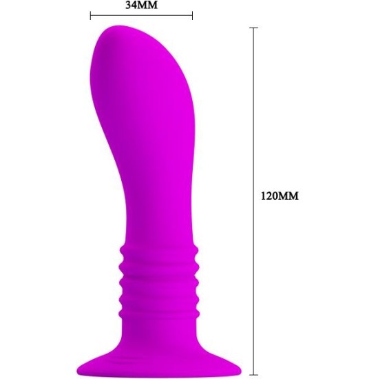 Prettylove Pretty Love Vibrating Butt Plug Purple