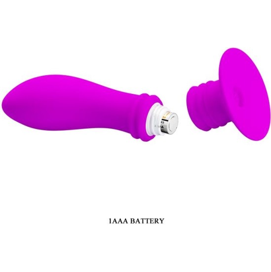 Prettylove Pretty Love Vibrating Butt Plug Purple