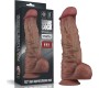 Lovetoy Dildo kahekihiline XXL 10,5 must