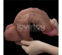 Lovetoy Dildo kahekihiline XXL 10,5 must