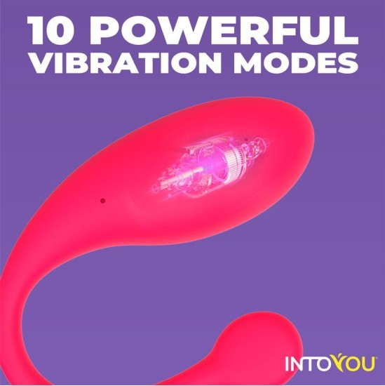 Intoyou App Series Bulby Vibrating Egg with App Red