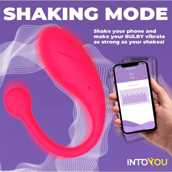 Intoyou App Series Bulby Vibrating Egg with App Red