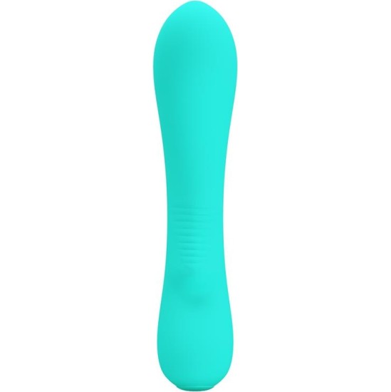 Prettylove Prescott Vibrator USB silikona zaļš