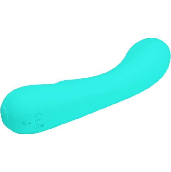 Prettylove Prescott Vibrator USB silikona zaļš