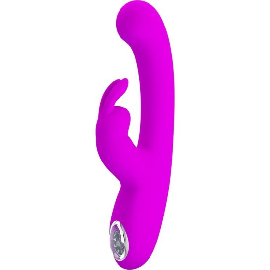 Prettylove Lamar Vibrator G-Spot Rabbit Violet