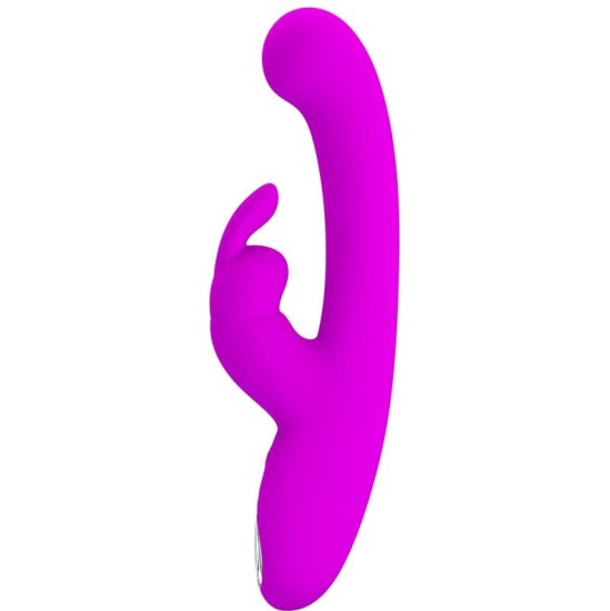 Prettylove Lamar Vibrator G-Spot Rabbit Violet
