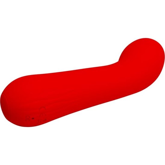 Prettylove Faun Vibrator Red