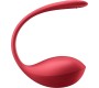 Satisfyer Partner APMIERINĀTĀJS — BEZMAKSAS LIETOTNE SPĪDĪGA PETAL G POINT TĀLVADĪBAS PULTS STIMULĀTORS RED