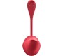 Satisfyer Partner APMIERINĀTĀJS — BEZMAKSAS LIETOTNE SPĪDĪGA PETAL G POINT TĀLVADĪBAS PULTS STIMULĀTORS RED