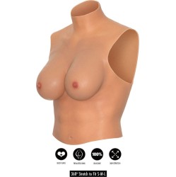 Hidden Desire ALTER EGO VALKĀMAMS Krūšu krekls D-CUP FLESH