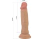 Pretty Love QUENTIN REALISTIC DILDO 18 CM MĪSTA