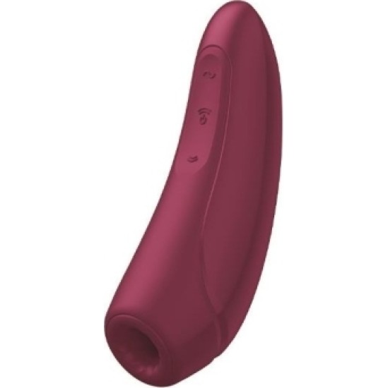 Satisfyer CURVY SUCKER 1+ APP BURGUNDY