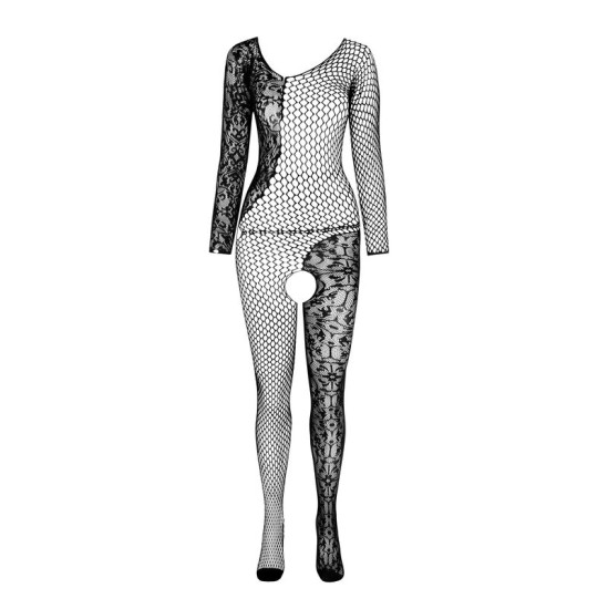 Passion Woman Bodystockings PASSION - BS 107 BODYSTOCKING WHITE ONE SIZE