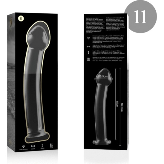 Nebula Series By Ibiza MUDEL 11 DILDO BOROSILIKAATKLAAS 16 X 3 CM SELG