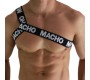 Macho Underwear MACHO - ROMĀŅU ZIKTAS BALTA L/XL