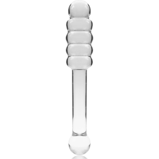 Nebula Series By Ibiza MODEL 20 DILDO BOROSILICATE GLASS 20.5 X 3 CM CLEAR