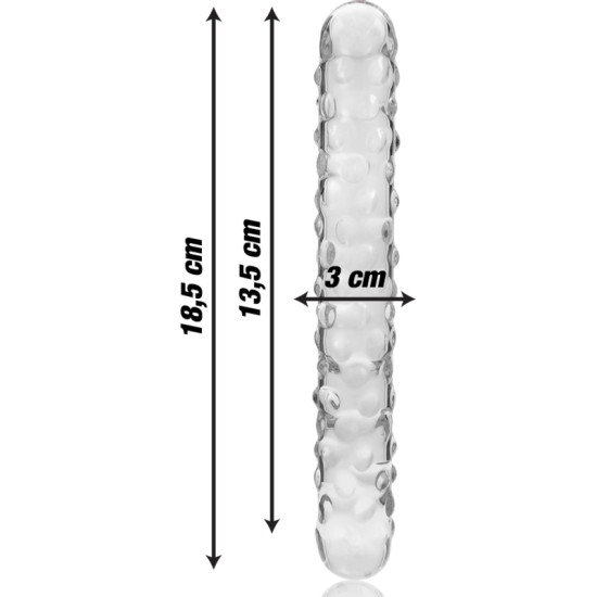 Nebula Series By Ibiza MUDEL 15 DILDO BOROSILIKAATKLAAS 18,5 X 3 CM SELG