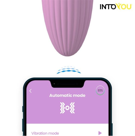 Intoyou App Series Vibrējoša ola ar rotējošām pērlītēm un APP USB