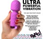 Xr - Bang! MINI RECHARGEABLE SILICONE WAND MASSAGER PURPLE