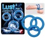 You2Toys Lust 3 Cock Rings blue