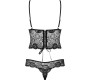 Obsessive ALLURIA TEDDY BLACK L/XL