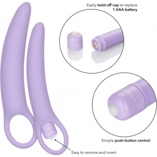 California Exotic Novelties VAGINAL DILATOR SET W/ VIBRATION ISABELLE