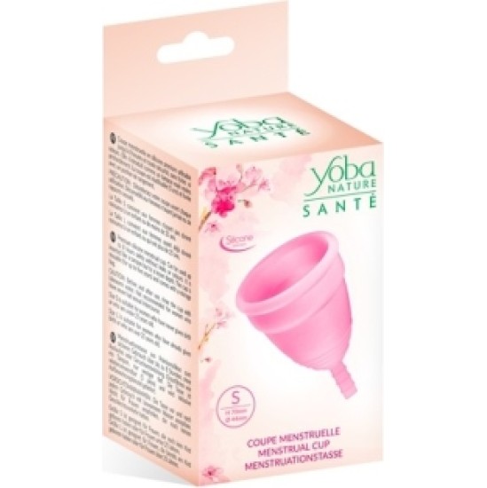 Yoba Nature Santé PINK SILICONE MENSTRUAL CUP SIZE S