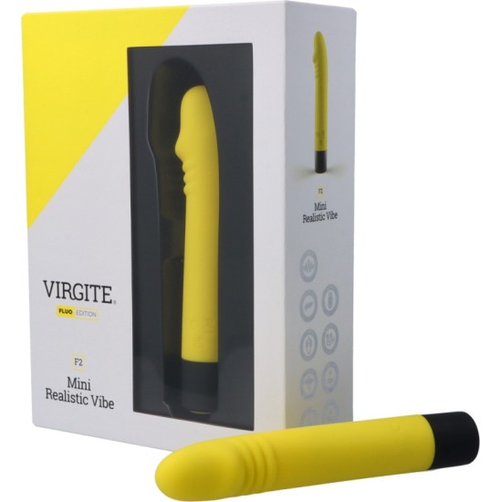 Virgite - Fluo F2 FLUO SILIKONA UZLĀDĒJAMS VIBRATORS