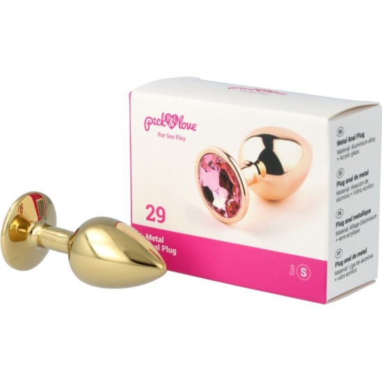 Pick&Love Nº 29 METAL ANAL PLUG SIZE S