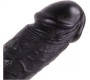 Outlet DINOO KING SIZE REĀLISTS PENIS 23 CM SCREAM BLACK