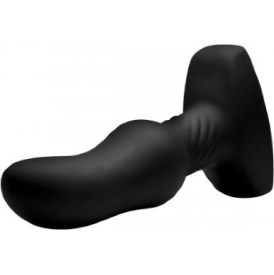 Xr - Rimmers VIBR USB CURVED SILICONE PLUG WITH ROTATING BALLS AND CONTROL