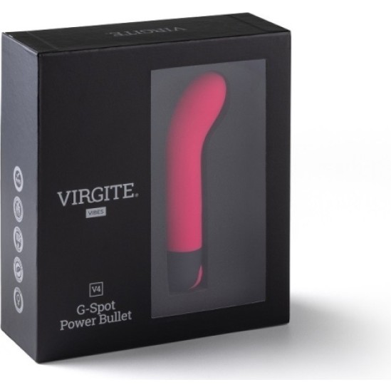 Virgite - Vibes G-SPOT V4 РОЗОВАЯ ВИБРАЦИОННАЯ ПУЛЯ