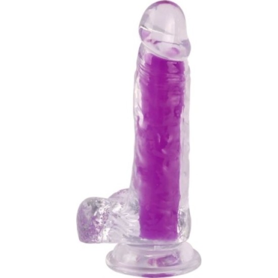 Vscnovelty REĀLISTS FOSFORESCENTS VILLATS PENIS 20 CM