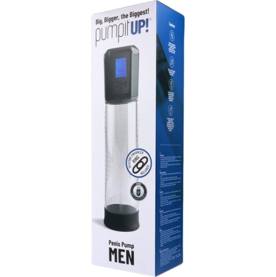 Virgite - Pump It AUTOMAATNE PEENISE PUMP MUST USB VIEWER-GA