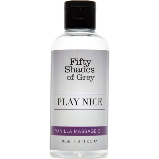 Fifty Shades Of Grey FIFTY SHADES PLAY NICE VANILLA MASSAGE OIL 90ML