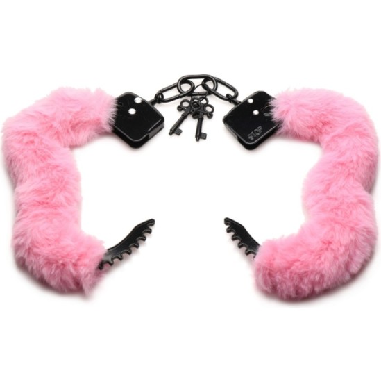 Xr - Masterseries PINK PLUSH HANDCUFFS