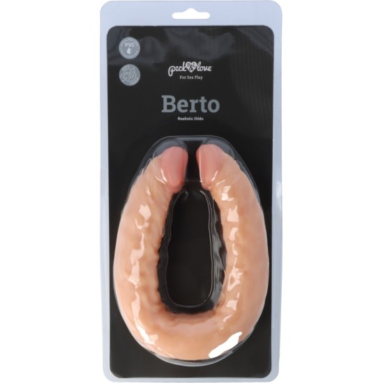 Pick&Love BERTO DOUBLE REALISTIC PENIS 40 CM