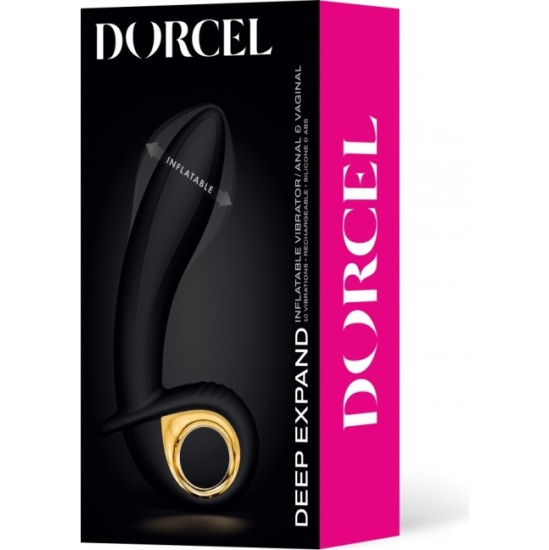 Dorcel DZIĻI IZPLATĪGS ATKĀRTOTI UZLĀDĒJAMS PIEpūšamais VIBRATORS