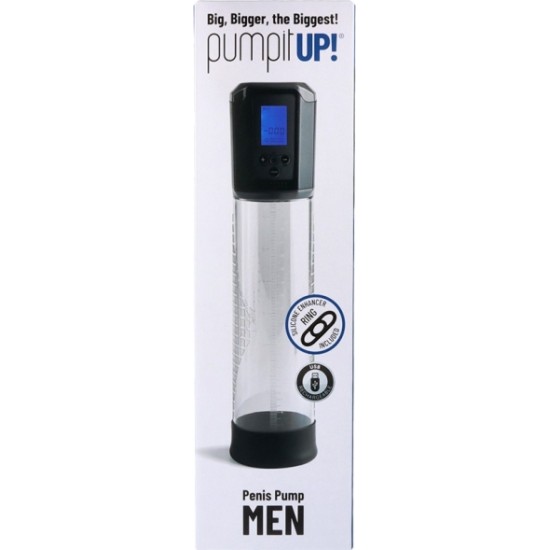 Virgite - Pump It AUTOMAATNE PEENISE PUMP MUST USB VIEWER-GA