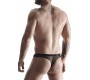 Demoniq BLACK MESH THONG XL