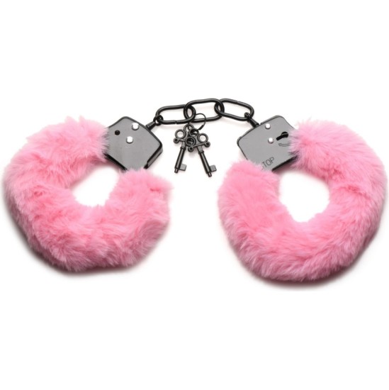 Xr - Masterseries PINK PLUSH HANDCUFFS