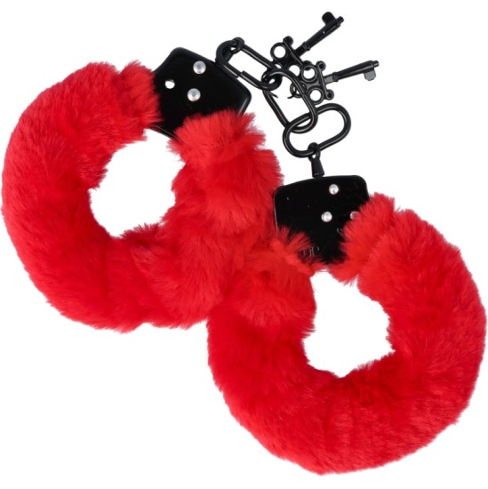 Pick&Love Nº 79 FURRY CUFFS RED