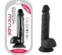 Vscnovelty PENE REALÍSTICO MR RUDE NEGRO 21 CM