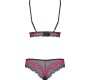 Obsessive TULIA 2-VNT RINKINYS BLACK S/M