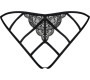 Obsessive MIAMOR CROTCHLESS PANTIES BLACK S/M