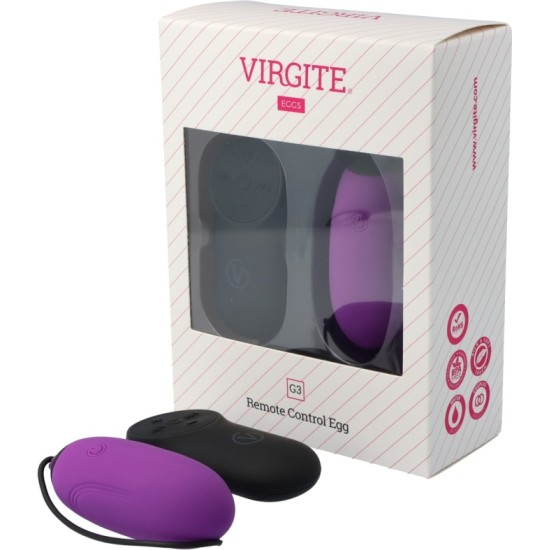 Virgite - Eggs G3 UZLĀDĒJAMA PURPURA VIBRĒJOŠA OLA