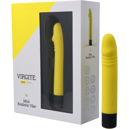 Virgite - Fluo F2 FLUO SILIKONA UZLĀDĒJAMS VIBRATORS