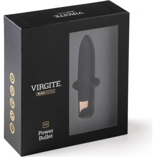 Virgite - Black Edition VIBRATING BULLET V3 BLACK EDITION