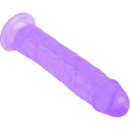 Vscnovelty REALISTIC PENIS CRYSTAL JELLIES PURPLE 21.6 CM